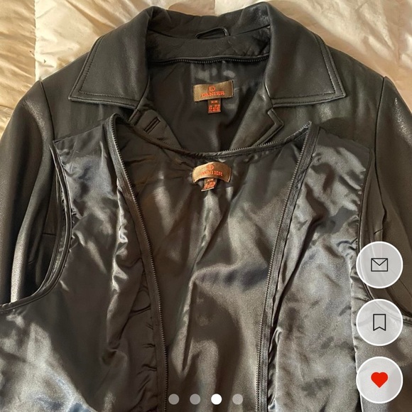 Danier leather jacket size medium - excellent condition - Picture 3 of 4